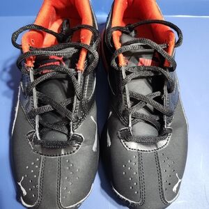 Puma Black and Red Athletic Shoes